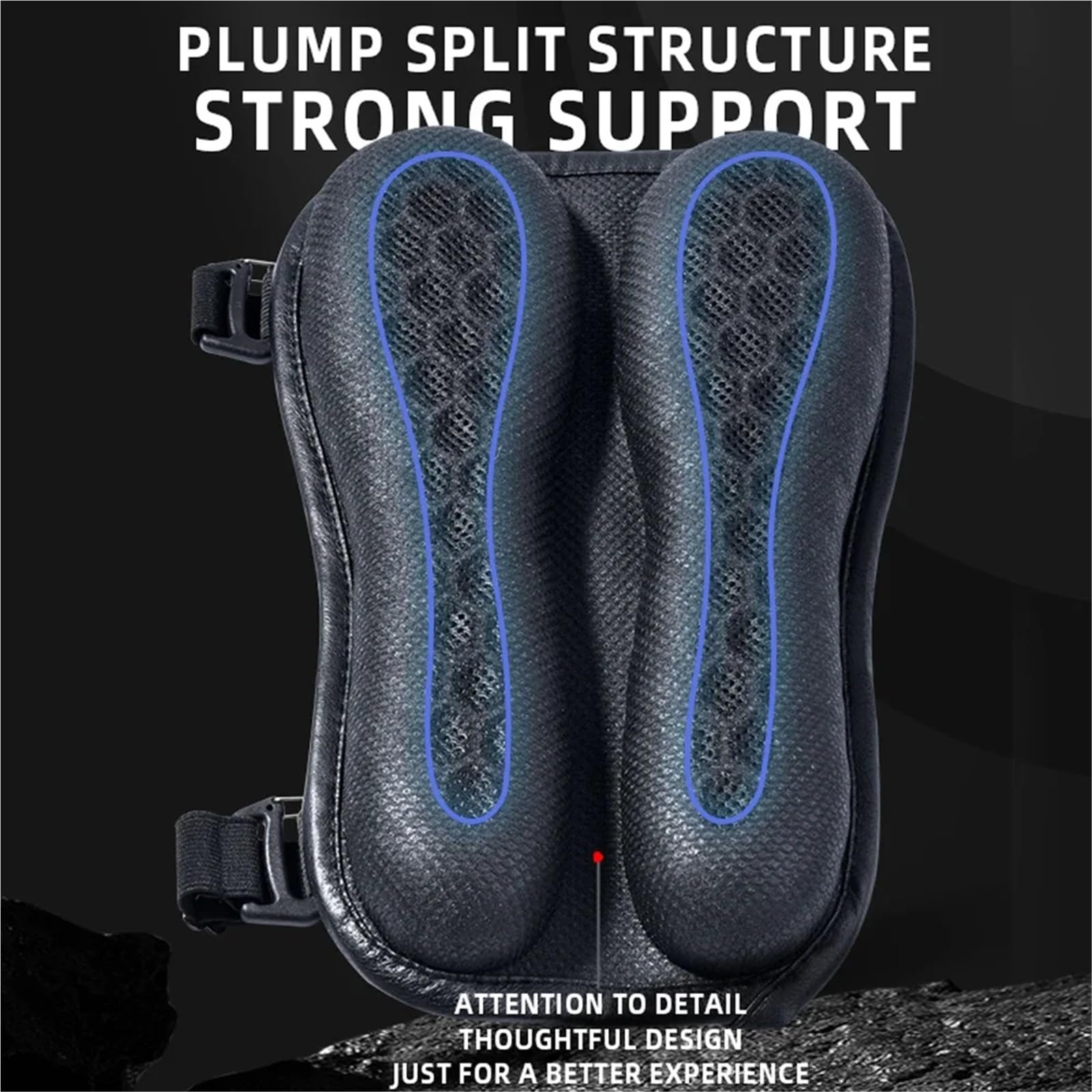 pokrowce z siatki 3D Fotele motocyklowe pełne Sièges de moto remplis d'air pour en effet d'absorption des chocs et decompression.(A)