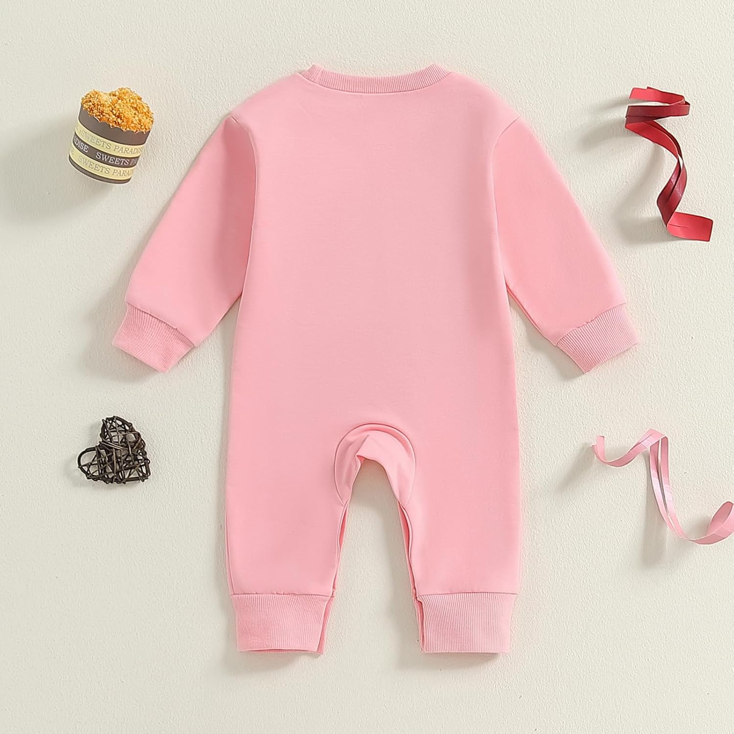 SAYOO First Birthday Outfit Girl Boy Birthday Girl Birthday Boy Embroidery Romper Overall Baby One Year Old Jumpsuit Outfit - Image 4