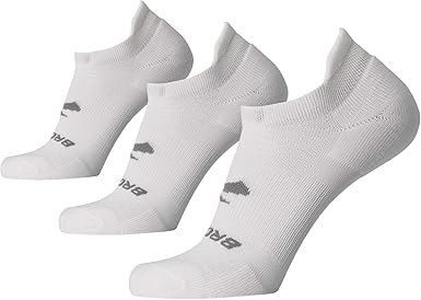 Brooks Run-In No Show Socks I Men & Women Performance Athletic Running Socks I Comfort Fit (3-Pack Set)