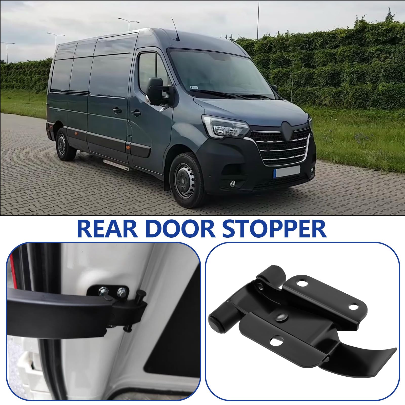 Tirador De Puerta Trasero Para Nissan NV400, Opel Movano B Y Renault Master 3 – Lado Izquierdo O Derecho, Calidad Original