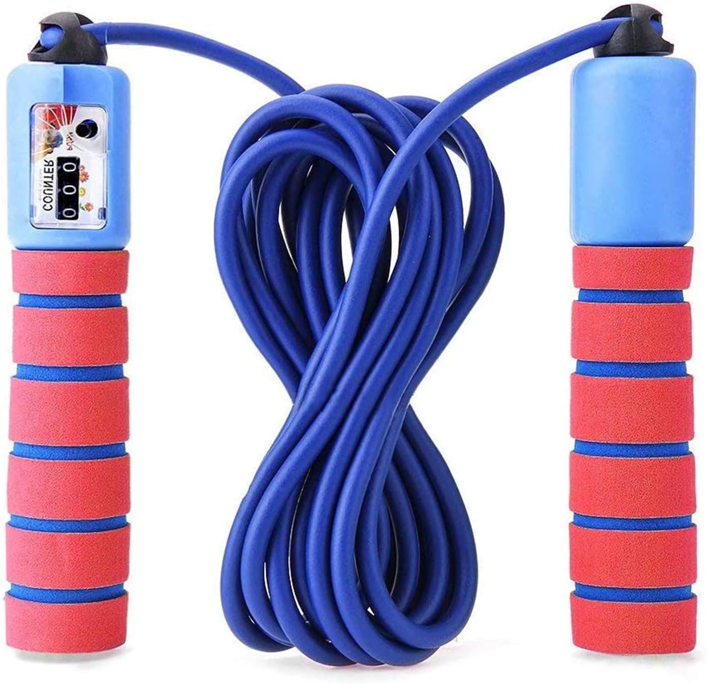 Skipping Rope Adult Jump Rope Skipping Rope for Fitness Women Children Men Kids Gym Adjustable Speed Counter Boxing Skipping Rope Weighted Loss Exercise Workout.