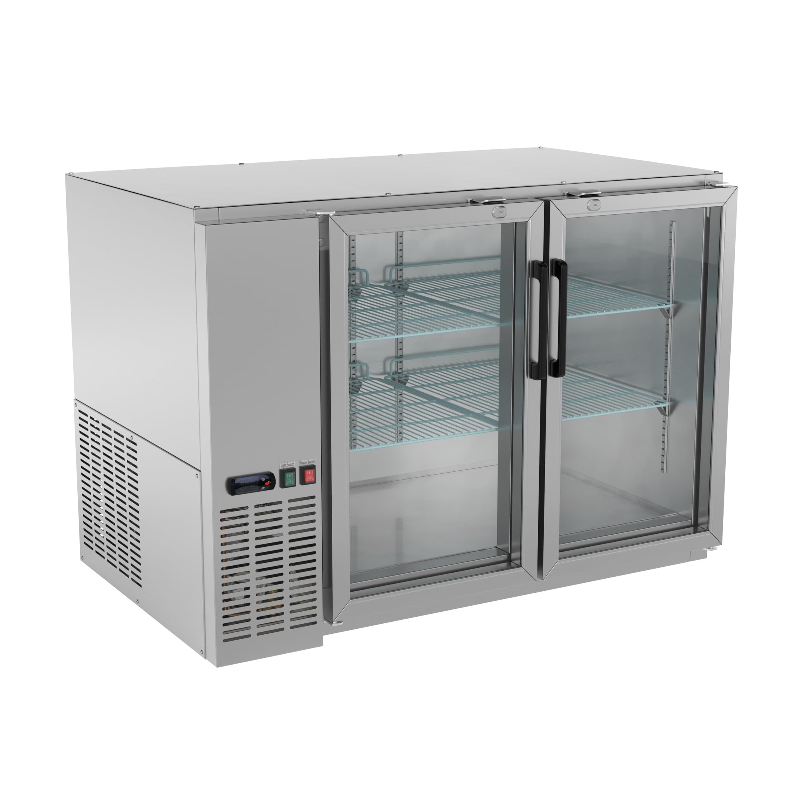 Krollen Industrial UBB-48-GT-G-S 13 cu ft Beverage Cooler Stainless Steel
