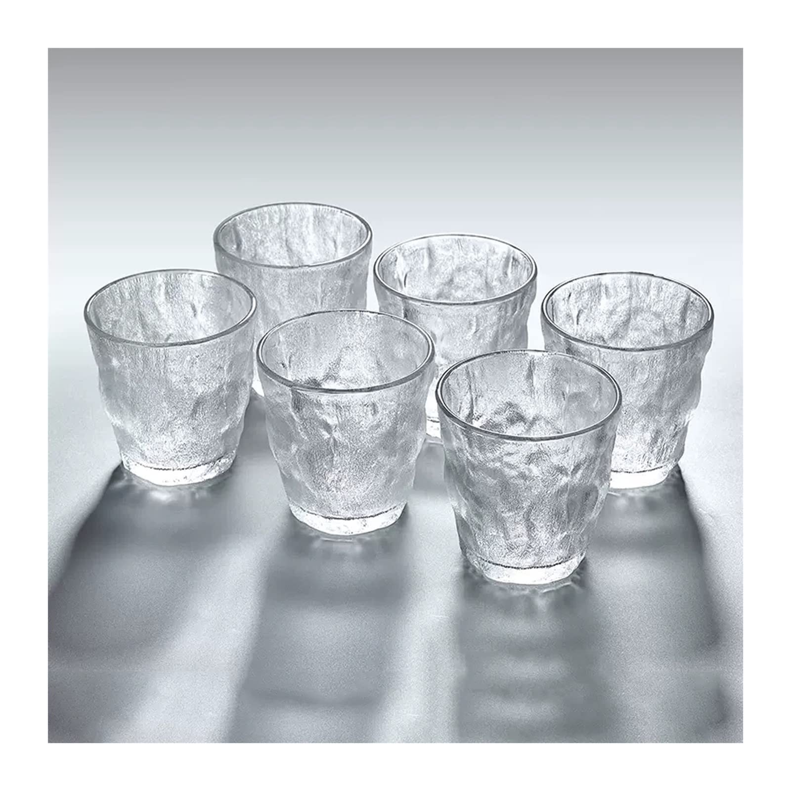 Verres de glacier en cristal pour des moments chaleureux