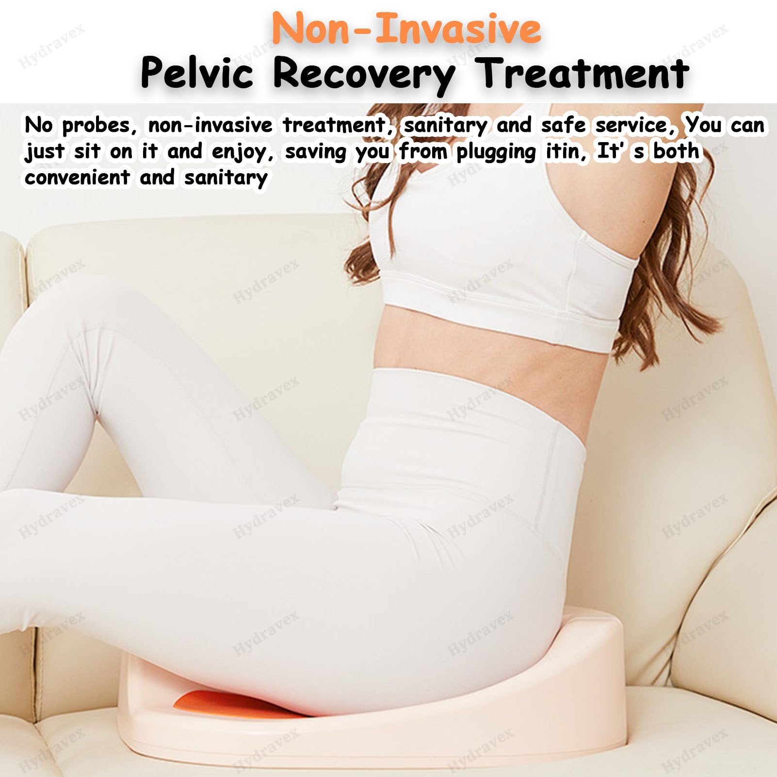 Dispositivi per esercizi del pavimento pelvico, Kegel elettrico per l'allenamento del pavimento pelvico per donne e uomini, allenatore dei muscoli del pavimento pelvico con temperatura di 38-44 °C