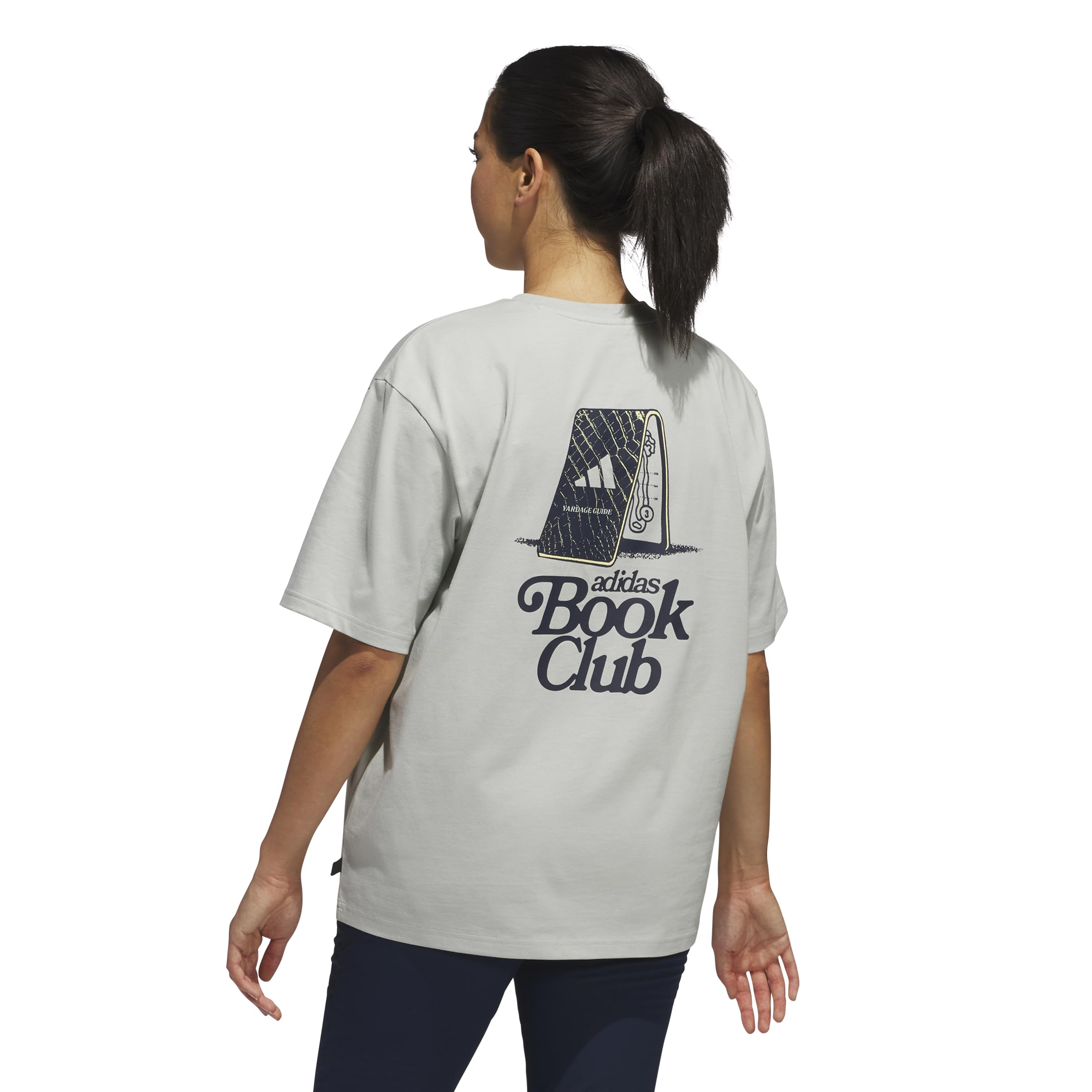 adidas Golfbook Club Graphic Oversized T-Shirt T-Shirt surdimensionné avec Motif Golfbook Club Femme