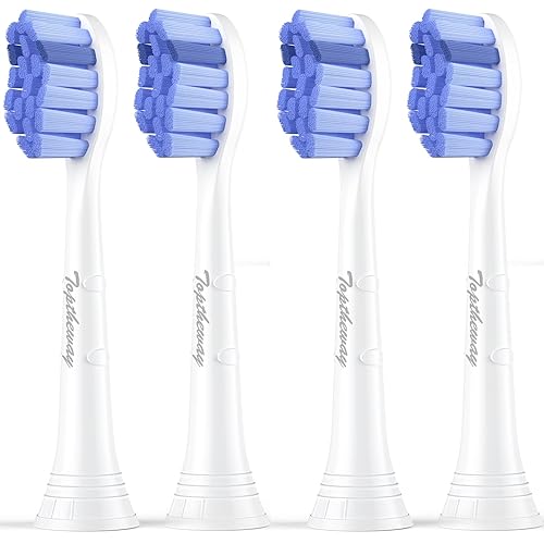 Extra Soft Replacement Toothbrush Heads Compatible with Philips Sonicare Optimal