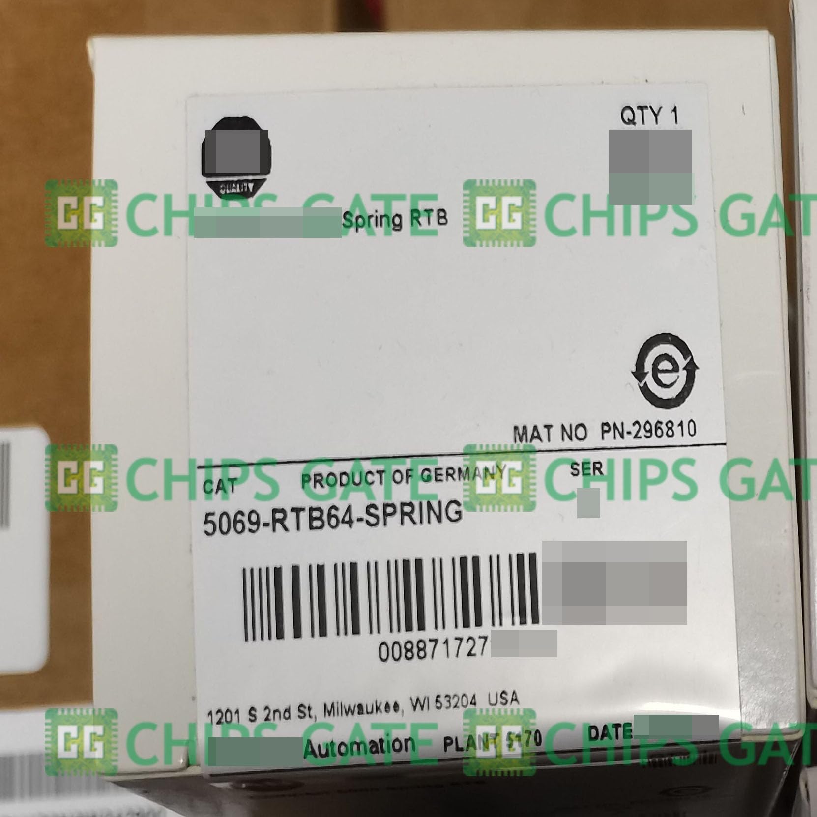 New 1 PC Sealed 5069-RTB64-SPRING 5069-RTB64-SPRING for Ship