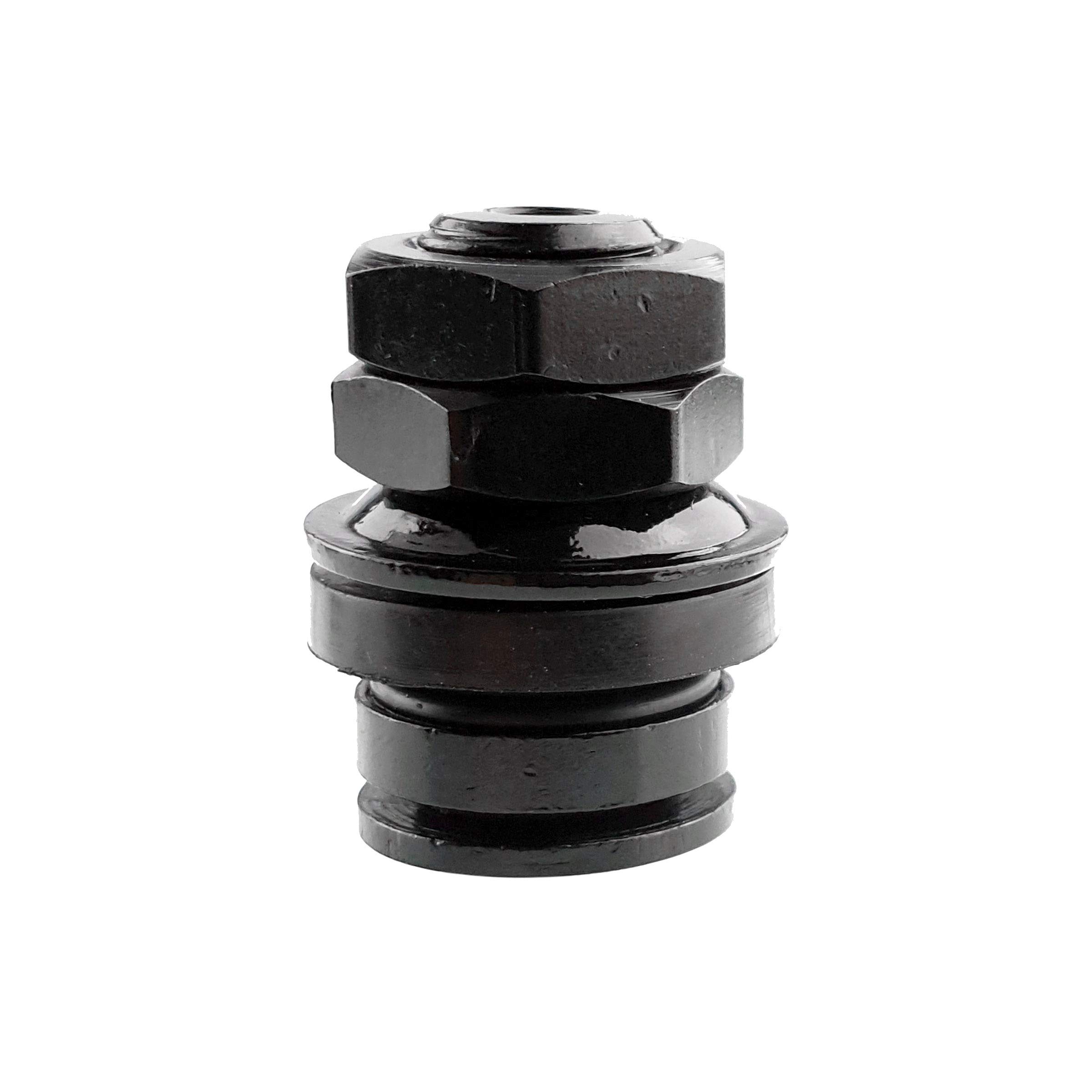 Set Valvole Invisibili Carbonado Nere Per Cerchi In Alluminio | 4 Pezzi, 11,3 Mm, Altezza 10 Mm, Tuning Auto, A Scomparsa - 5