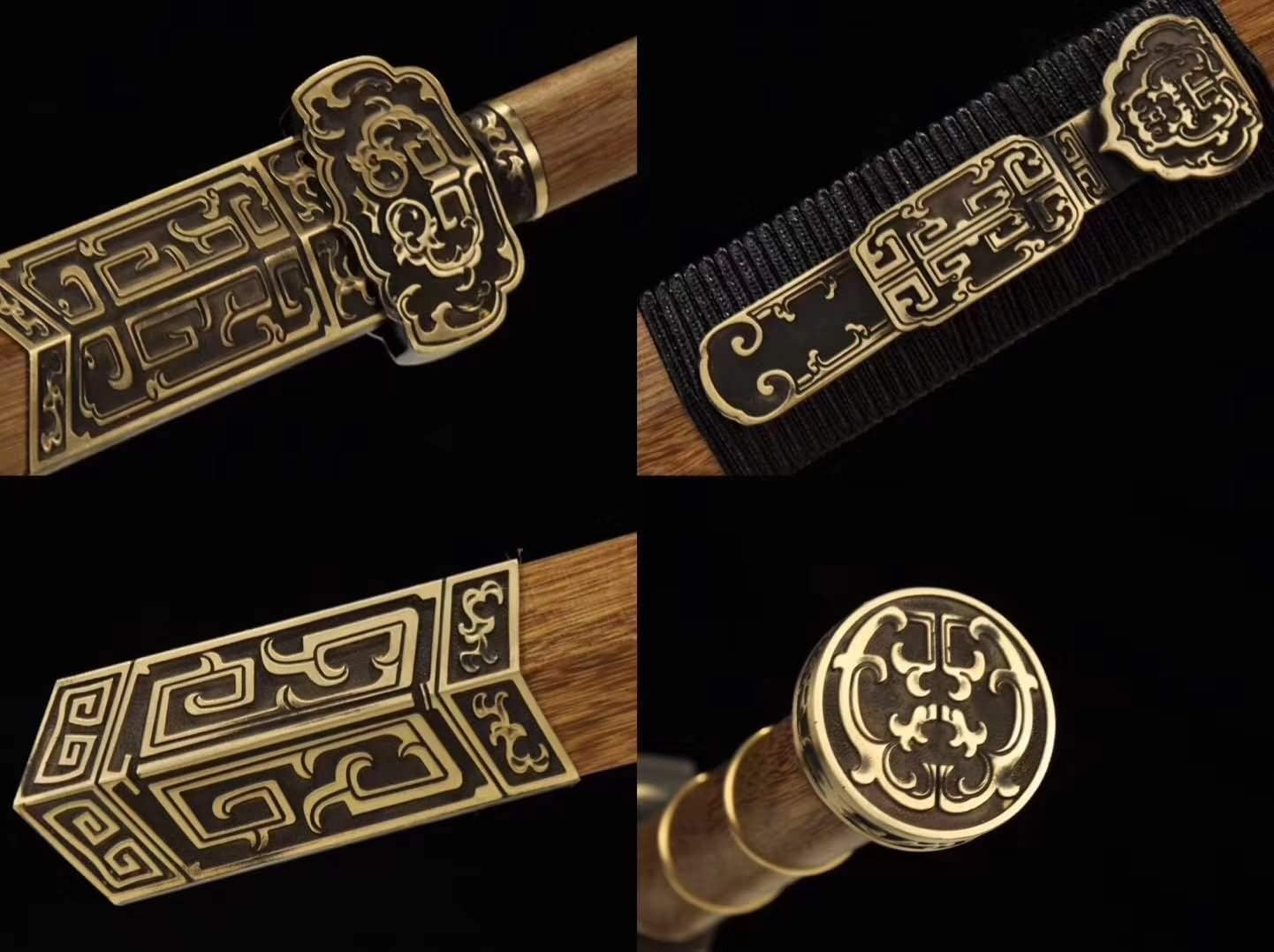 LoongSWORD Chinese Swords,Kwan dao,Guan dao,Handmade High Carbon Steel,kung Fu