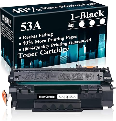 1 cartucho de tóner negro 53A Q7553A de repuesto para impresora HP Laserjet P2014 P2014n P2015 P2015d P2015dn P2015x M2727nf, vendido por TopInk