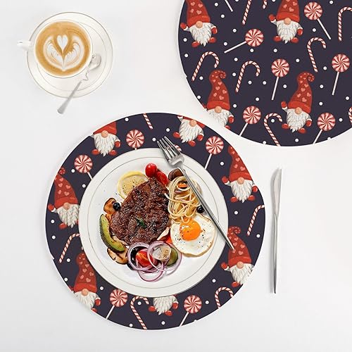 Miniatura 4 de 3 Pcs Pot Holders Trivets Set Christmas Gnomes for Hot Dishes 15in Cotton Thread Weave Absorb Water Potholders for Cooking Pot Farmhouse Kitchen