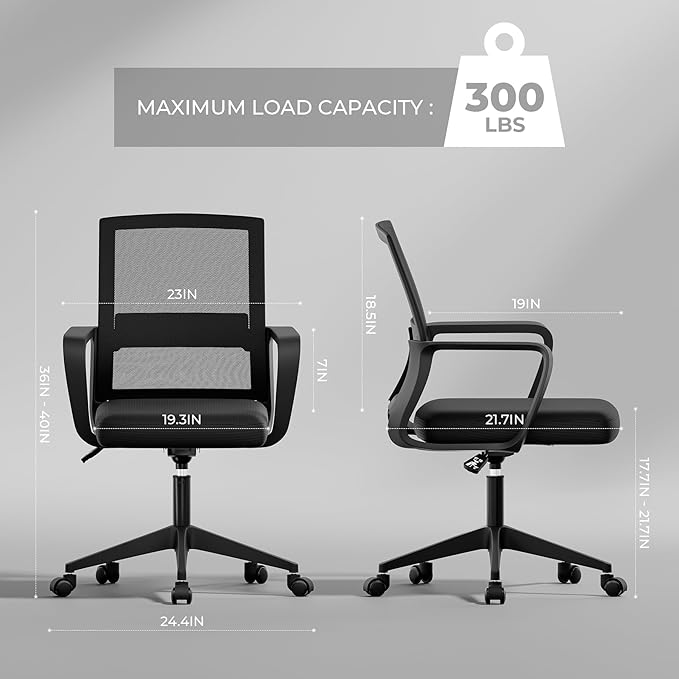 Silla De Oficina Ergonómica Giratoria Con Apoyabrazos Color miniatura 2