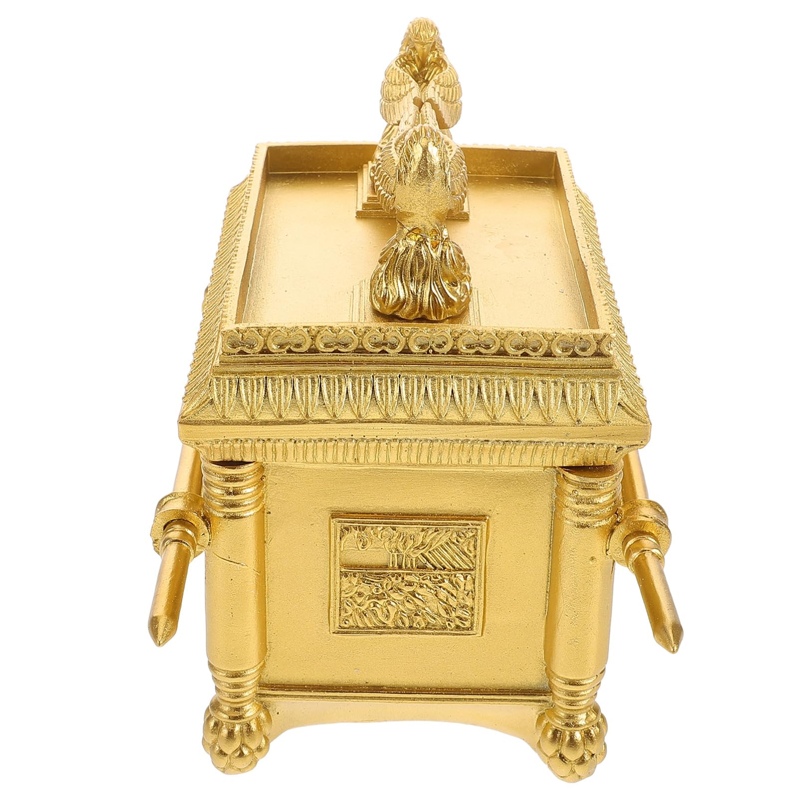 Arca Dell'Alleanza In Lega Di Zinco - Modello Religioso Per Collezione O Regalo