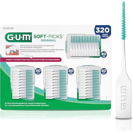 GUM Soft-Picks: The Gentle and Effective Way to Clean and Maintain Healthy Teeth and Gums