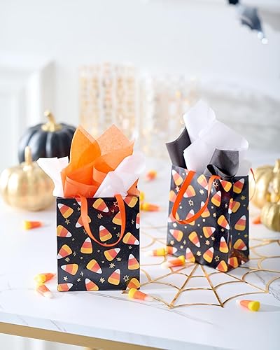 Miniatura 2 de Papyrus Bolsa pequeña de 4 pulgadas para fiestas de Halloween, maíz dulce (1 bolsa)