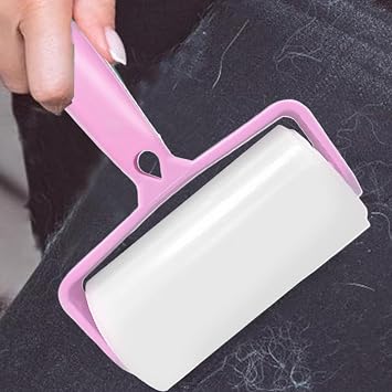 Reusable Lint Roller,Reusable Pet Hair Roller Sticky Lint Remover,Washable Sticky Roller,Sticky Roller Pet Lint Removal,Travel Sticky Lint Remover For Clothes