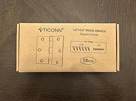 3.5" Door Hinges, 5/8" Radius photo review