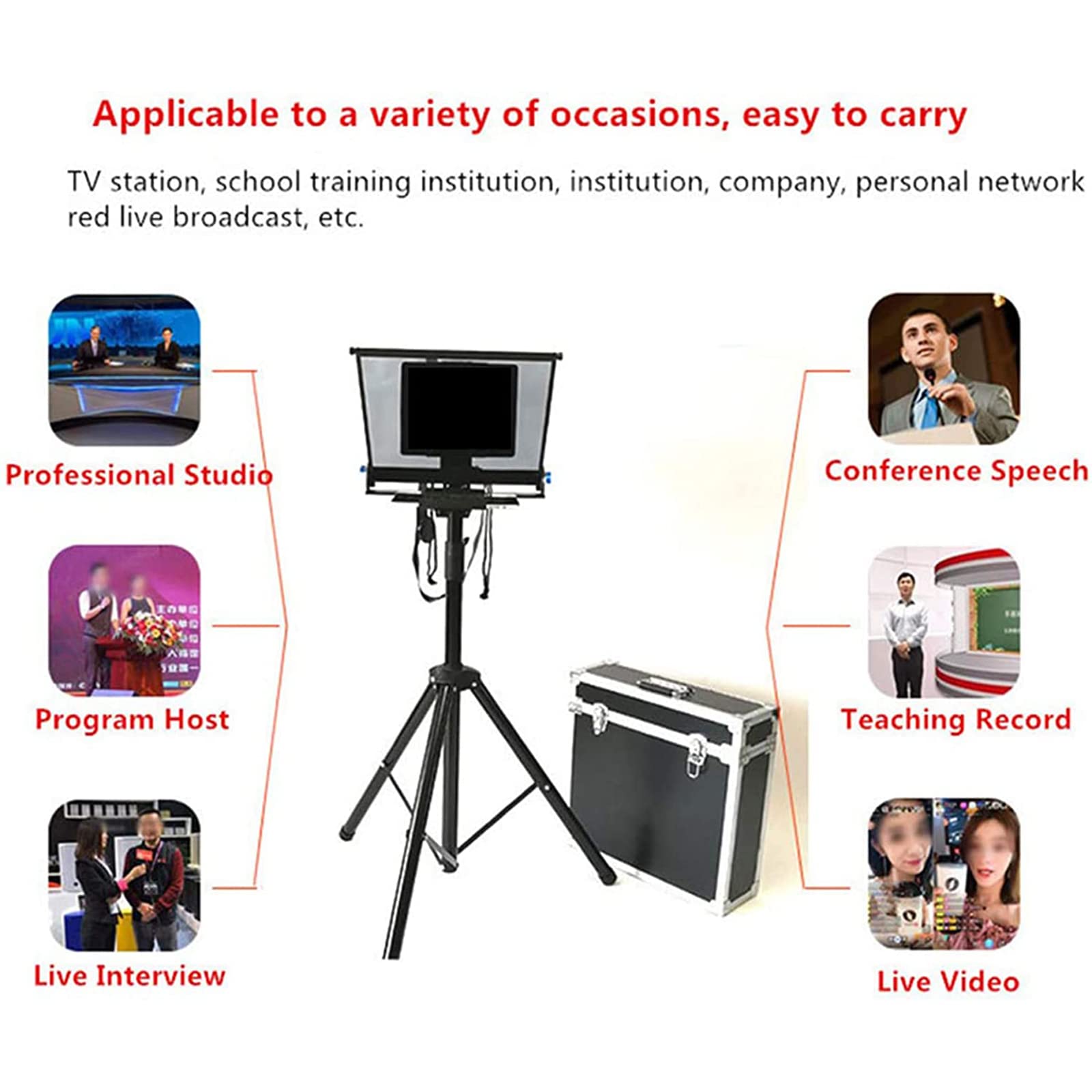 再×14入荷 最終値下げPadcaster Parrot テレプロンプター小型キット