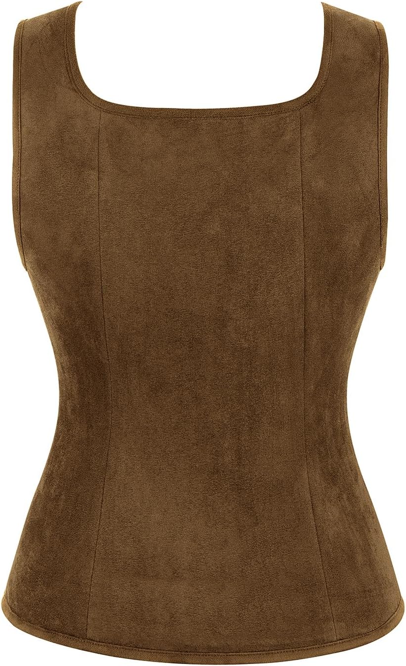 Zhitunemi Renaissance Costume Women Corset: Strap Bustier Tops for Women Costumes - Halloween Parties for Festival Outfits - Image 3