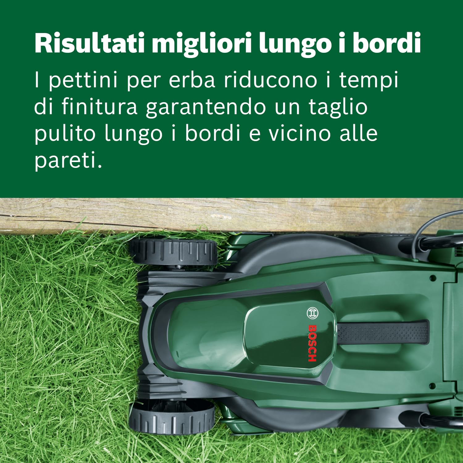 Bosch Tagliaerba/Tosaerba a batteria EasyMower 18V-32-200 (1 batteria da 4,0 Ah, 18 Volt System, Larghezza di taglio: 32 cm, in confezione di cartone)