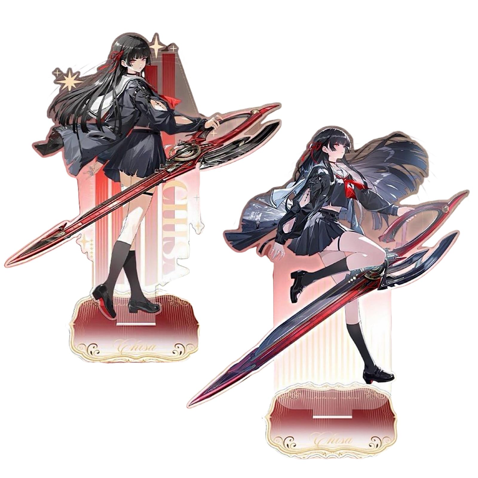 Amazon.co.jp: 鳴潮 千咲 アクリルスタンド 台座付き 10cm グッズ