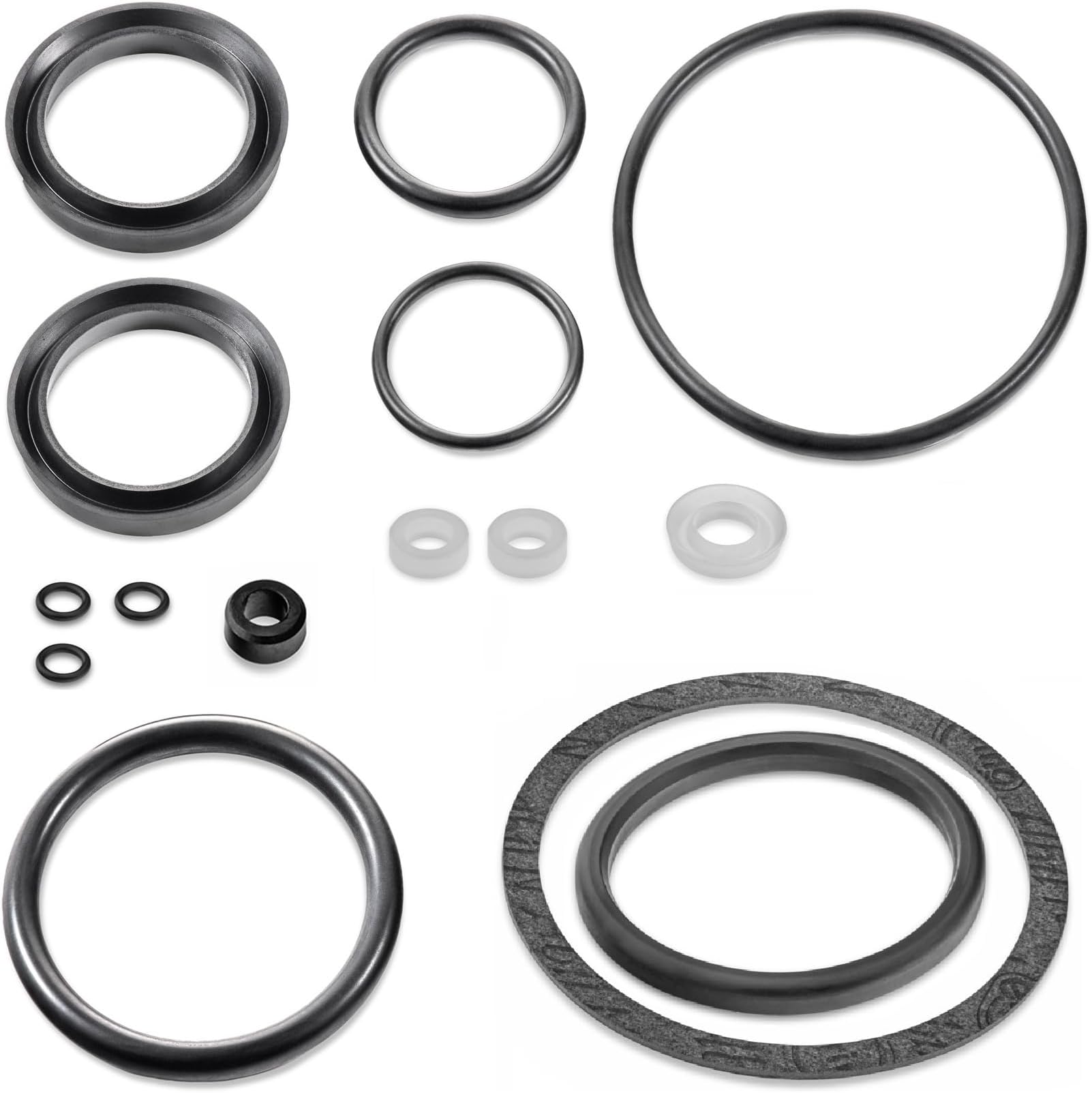 Gasket Seal Set Compatible for La Pavoni Professional, Europiccola, Stradivari, Romantica, Milano, Experto and Expo - Set 4