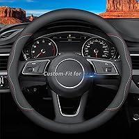 Vista 117 de Funda de cuero de ajuste personalizado para volante de automóvil Honda, estilo A, 3.5 pulgadas