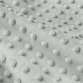 BORITAR Baby Blanket for Unisex Boys Girls, Super Soft Nursery Minky Fabric with Woodland Animal Party Front and Dotted Fleece Backing for Toddler Stroller Crib Shower Gifts, 30 x 40 Inch