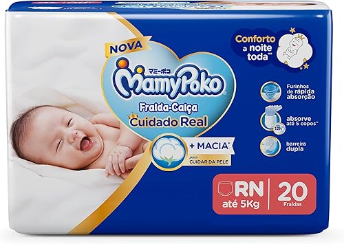 MamyPoko Fralda-Calça Recém-Nascido