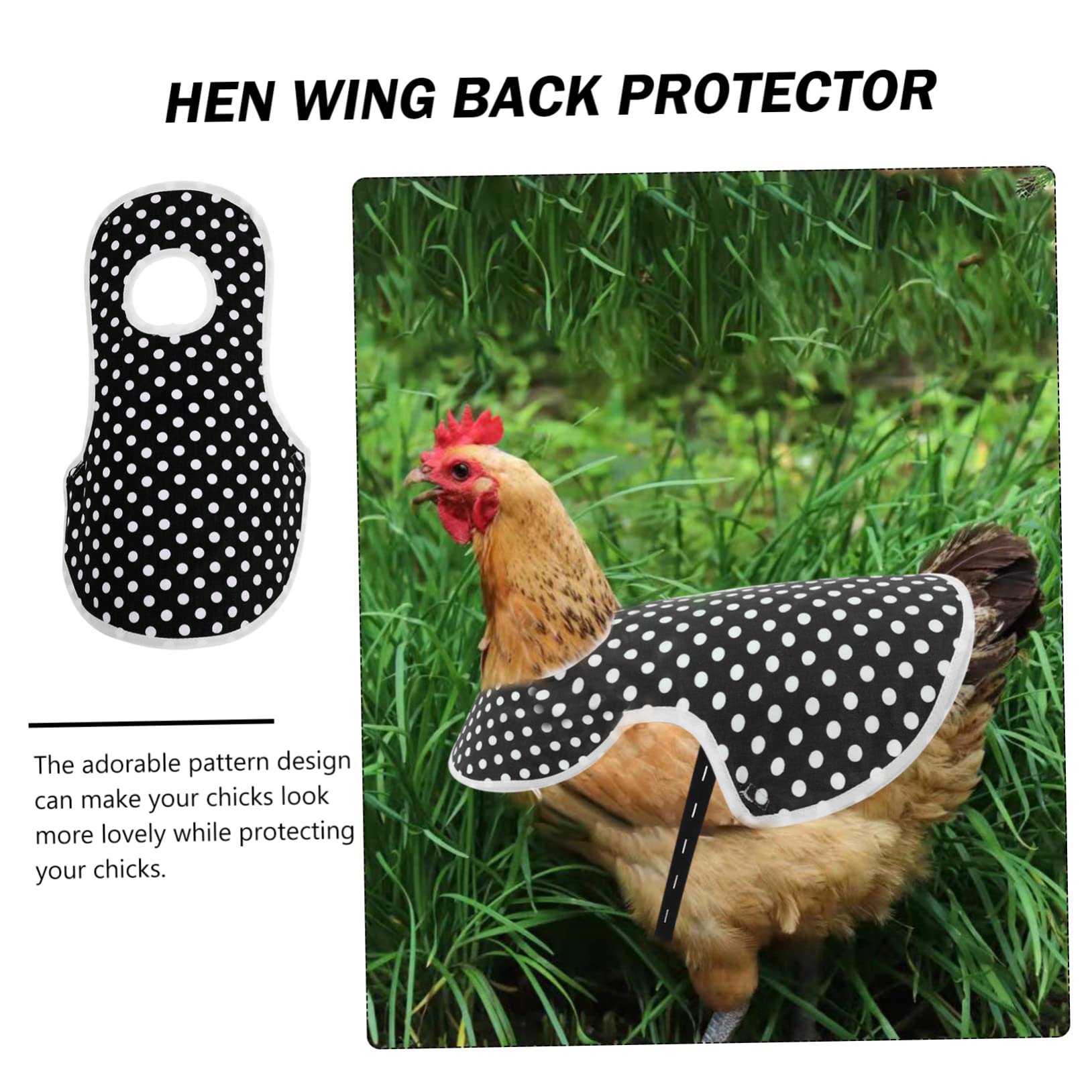 chicken hen saddles / aprons / wing protectors / diapers