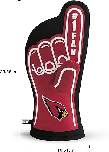 Miniatura 112 de YouTheFan NFL Número 1 - Manopla para horno