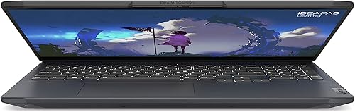 Vista 10 de Lenovo Ideapad 3i Gaming - Pantalla FHD de 15.6 pulgadas - Intel Core i5-12500H - 8 GB de RAM DDR4 - SSD M.2 TLC de 512 GB - Gráficos NVIDIA GeForce
