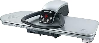 Steam Ironing Press 101HD Silver Heavy Duty Professional 101cm by Speedypress (+ FREE Iron Attachment, Anti-Scale Water Filter, Replacement Cover & Foam Underfelt)