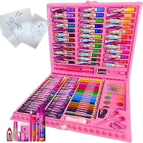 Maleta De Pintura Infantil Estojo 150 Peças Para Colorir