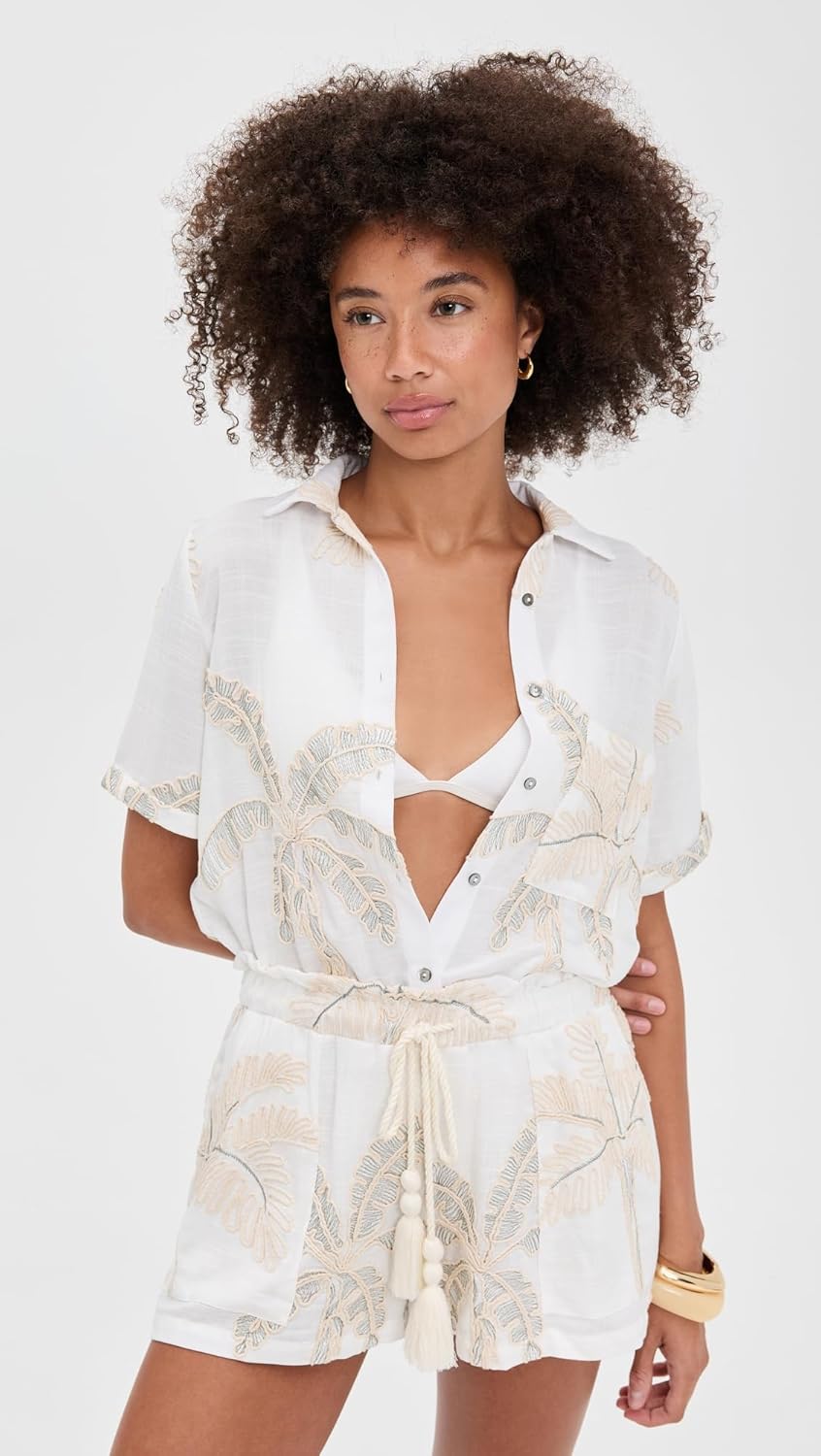 Palmacea Women's Maya Amazonia Sage Shirt - Image 2