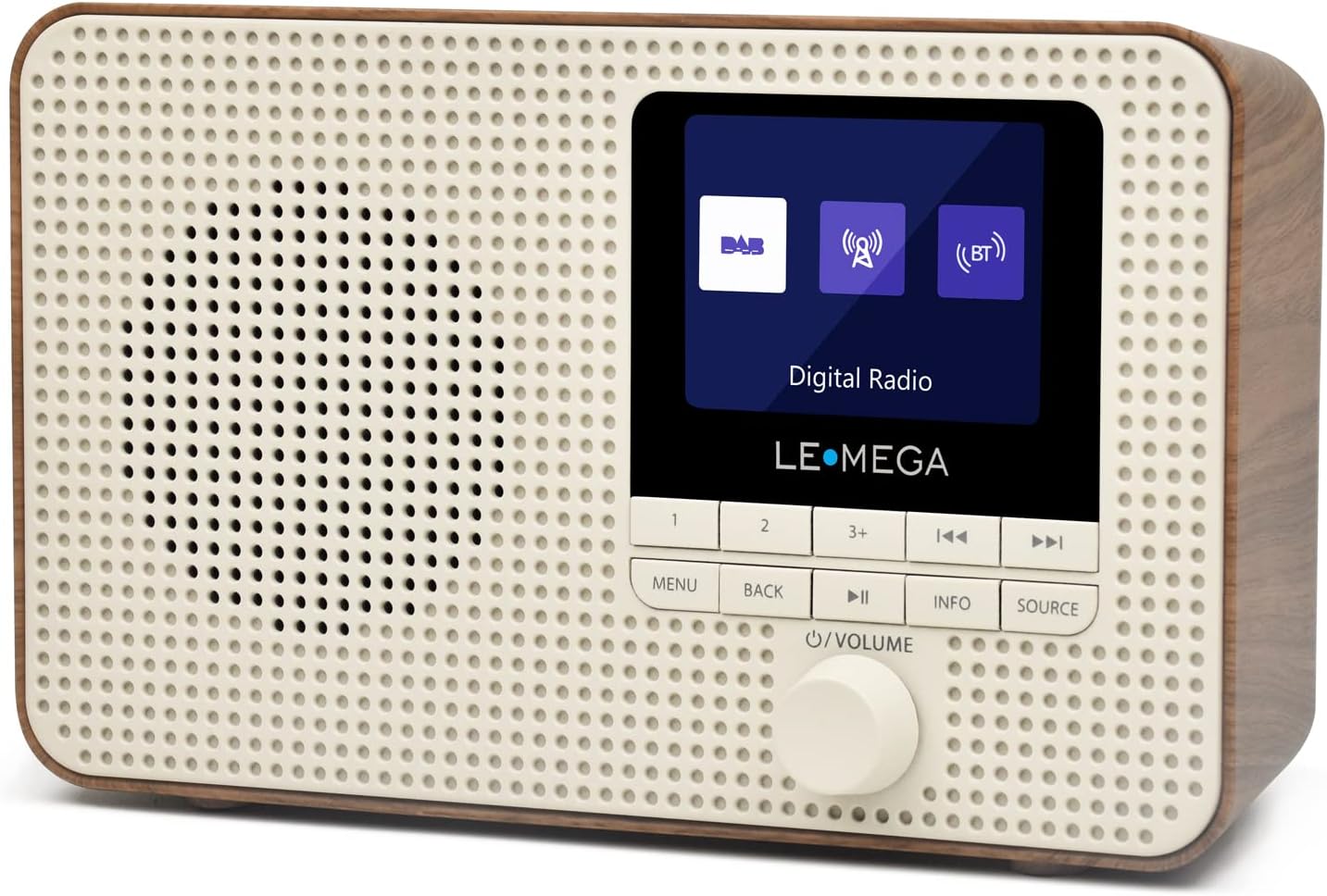 Mycket Dab Radio Portátil, Radios Digital Dab Plus con Bluetooth, Radio ...