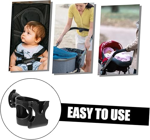Miniatura 5 de YARNOW Stroller Cup Holder Extender Bottle Holder for Car and Stroller Organizer for Drinks and Bottles Cup Holder Accessory