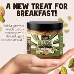 Dubai Chocolate Pistachio Brownie Cake – 14.1 oz | Rich, Moist Dessert with Premium Pistachios | Handmade Luxury Gift Treat