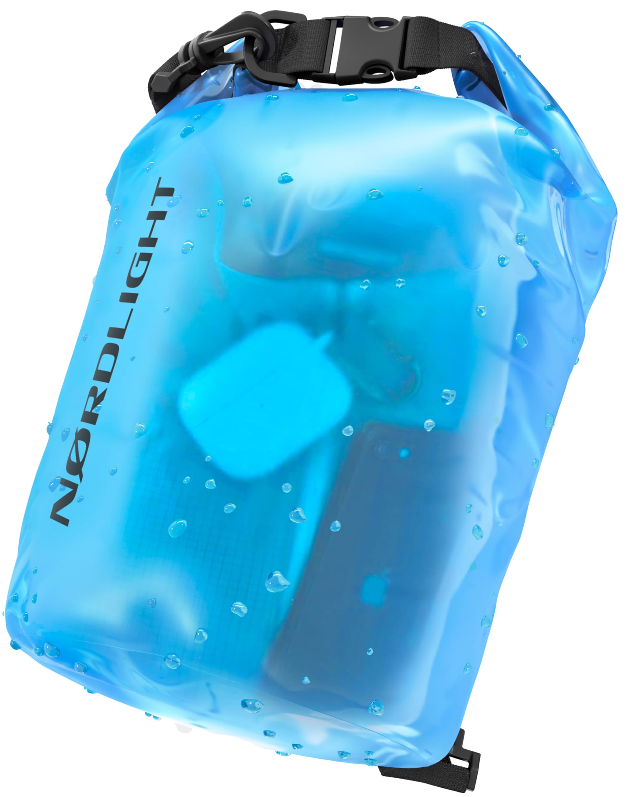 Nordlight Mochila Impermeable Roll Top 25L - Hybrid 25" | Bolsa Seca Con Compartimento Para Portátil De 15 Pulgadas, Bolsillos Exteriores E Interiores, Sistema De Transporte Acolchado — view 21