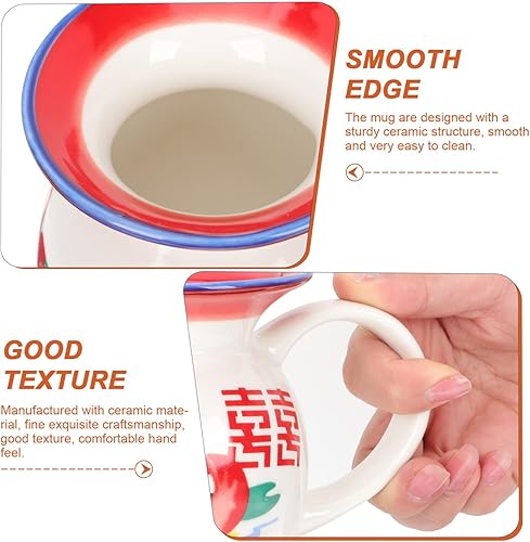 Miniatura 5 de Abaodam Taza de café de cerámica, taza de café, tazas de regalo, regalos divertidos, taza de café con leche, taza de té esmaltada, taza de leche, 2