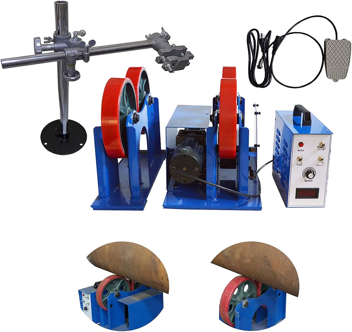 INTSUPERMAI Turning Rolls Linkage Roller Welding Tank Turning Rolls