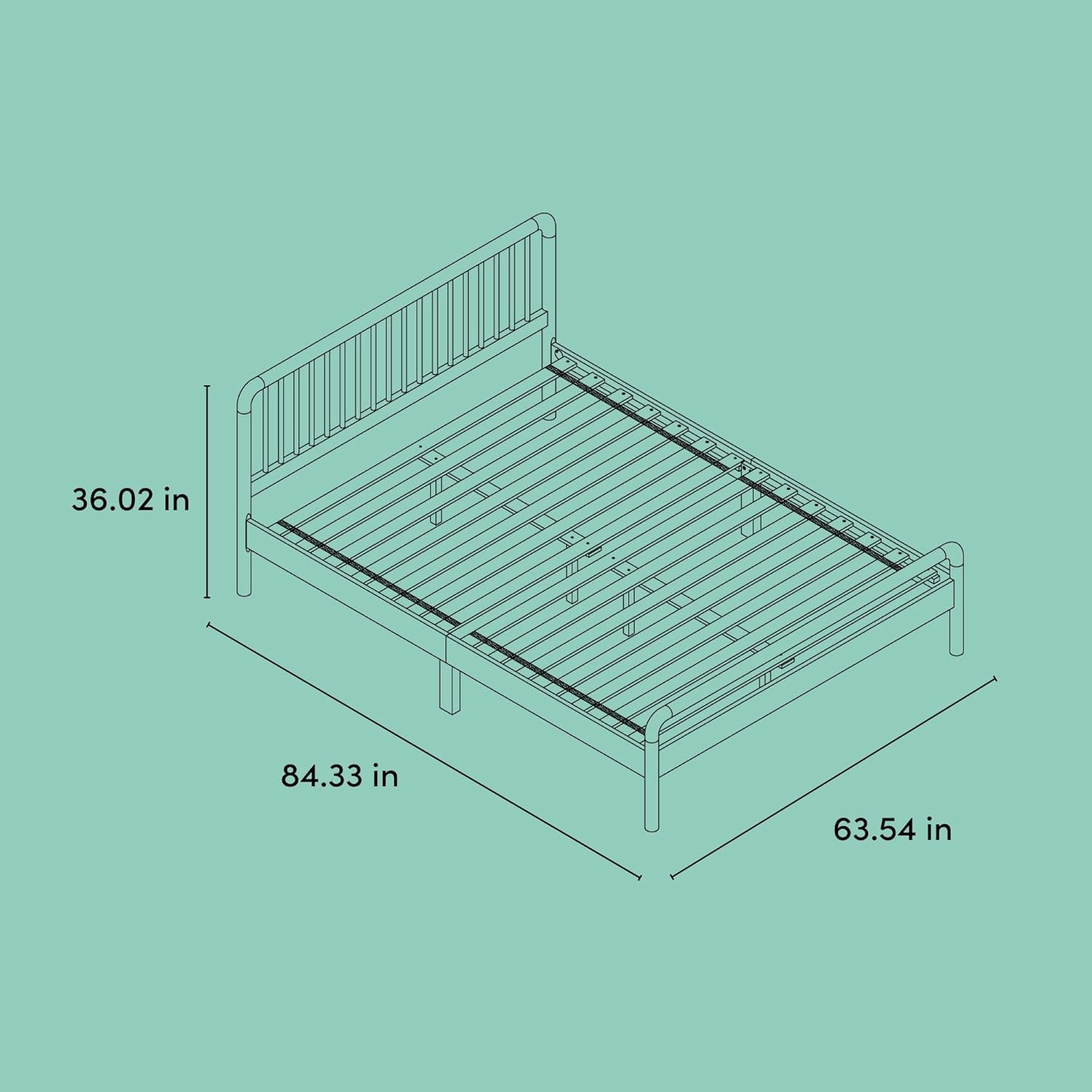 Storkcraft Porto Queen Bed (Natural) – GREENGUARD Gold Certified, Sleek and Elegant Design, Solid Hardwood and Composites, Easy to Assemble, Easy-to-Match Style, for Kids, Teens and Adults