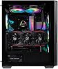 ADATA XPG POWERFUL Medium Computer Case, ATX/Micro ATX, Mini-ITX, Compact Size, Tempered Glass Side Panel, I/O USB 3.0 Port, Black