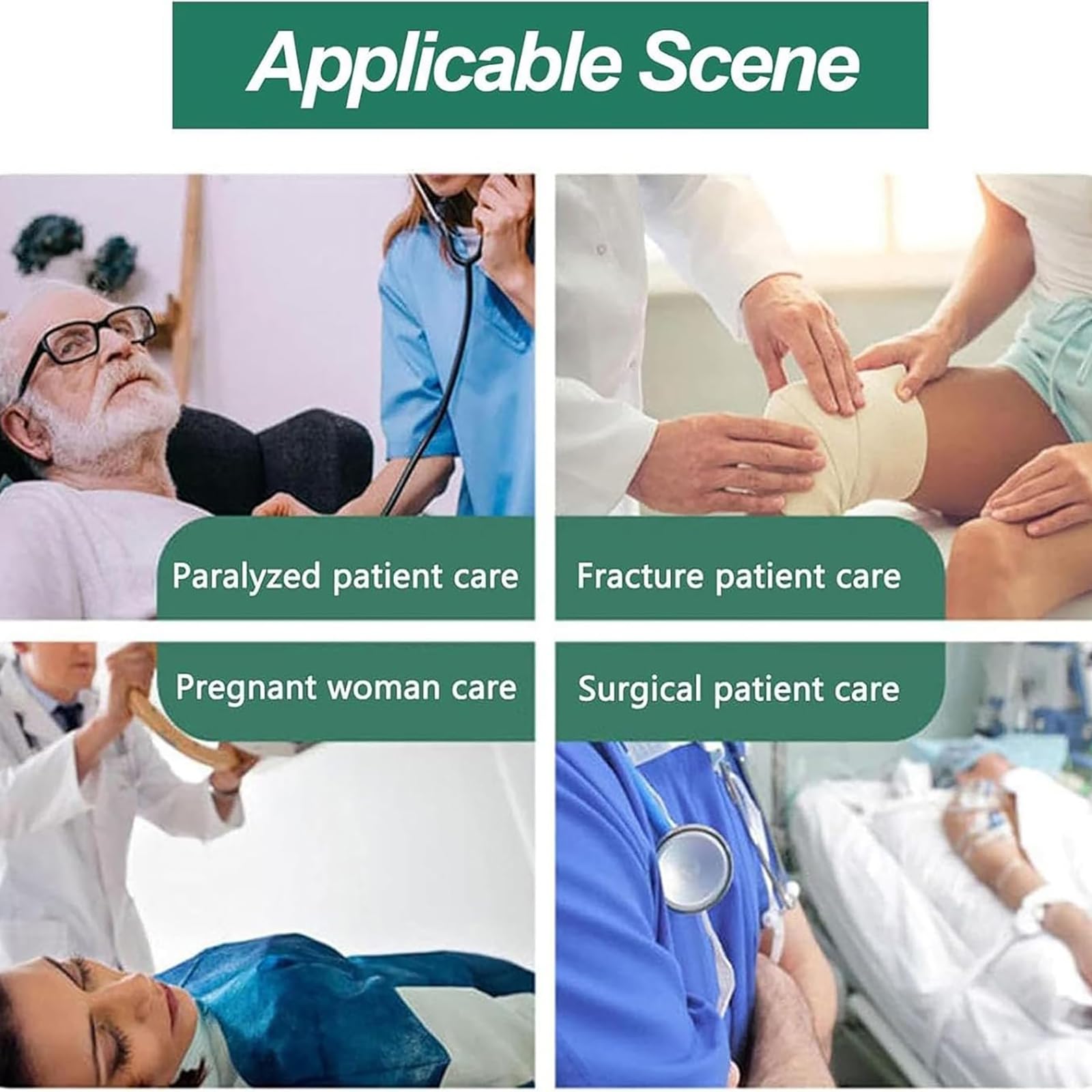 Tabla deslizante de transferencia plegable, transferencias de pacientes suaves y resistentes, capacidad de 250 libras para cama, silla de ruedas, uso doméstico