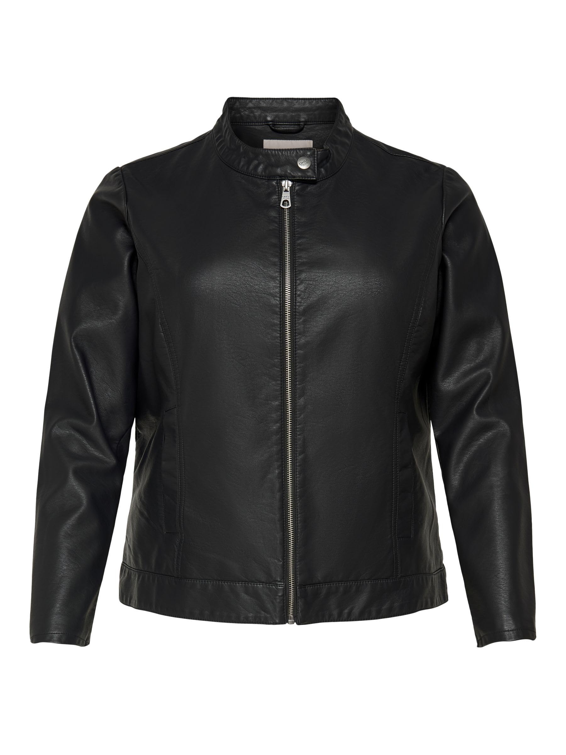 ONLY CARMAKOMA Lederimitatjacke CARROBBER FAUX LEATHER JACKET NOOS