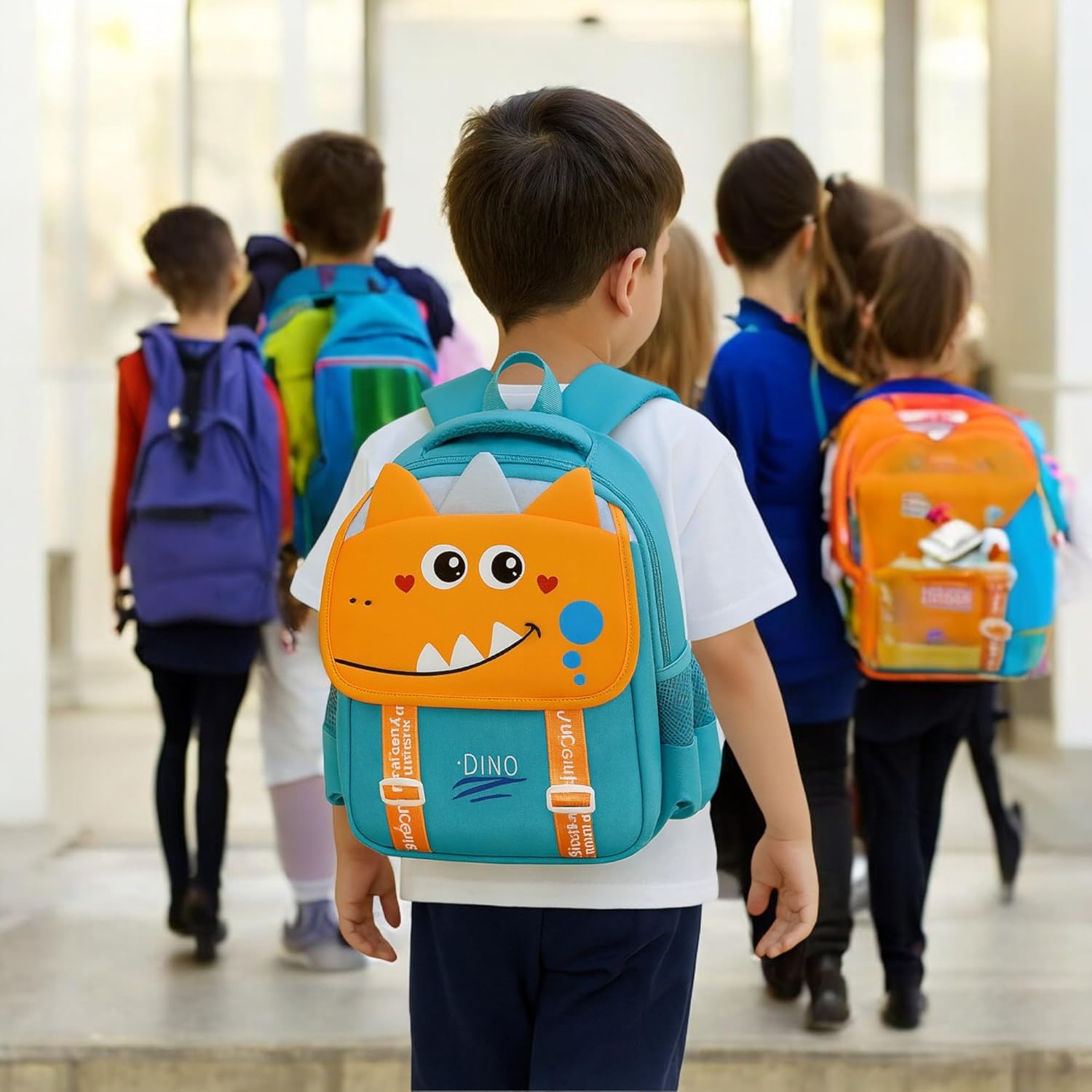 Mochila Escolar Infantil Unicórnio e Dinossauro, 4 Cores Disponíveis, Design Divertido, Alças Ajustáveis, para Crianças da Pré-escola e Ensino Fundamental em promoção! Veja a oferta e mais achadinhos de Mochilas escolares 9 Hoje é o melhor dia para comprar Mochila Escolar Infantil Unicórnio e Dinossauro, 4 Cores Disponíveis, Design Divertido, Alças Ajustáveis, para Crianças da Pré-escola e Ensino Fundamental com aquele preço maroto! Promoção! Aproveite a oferta! 9