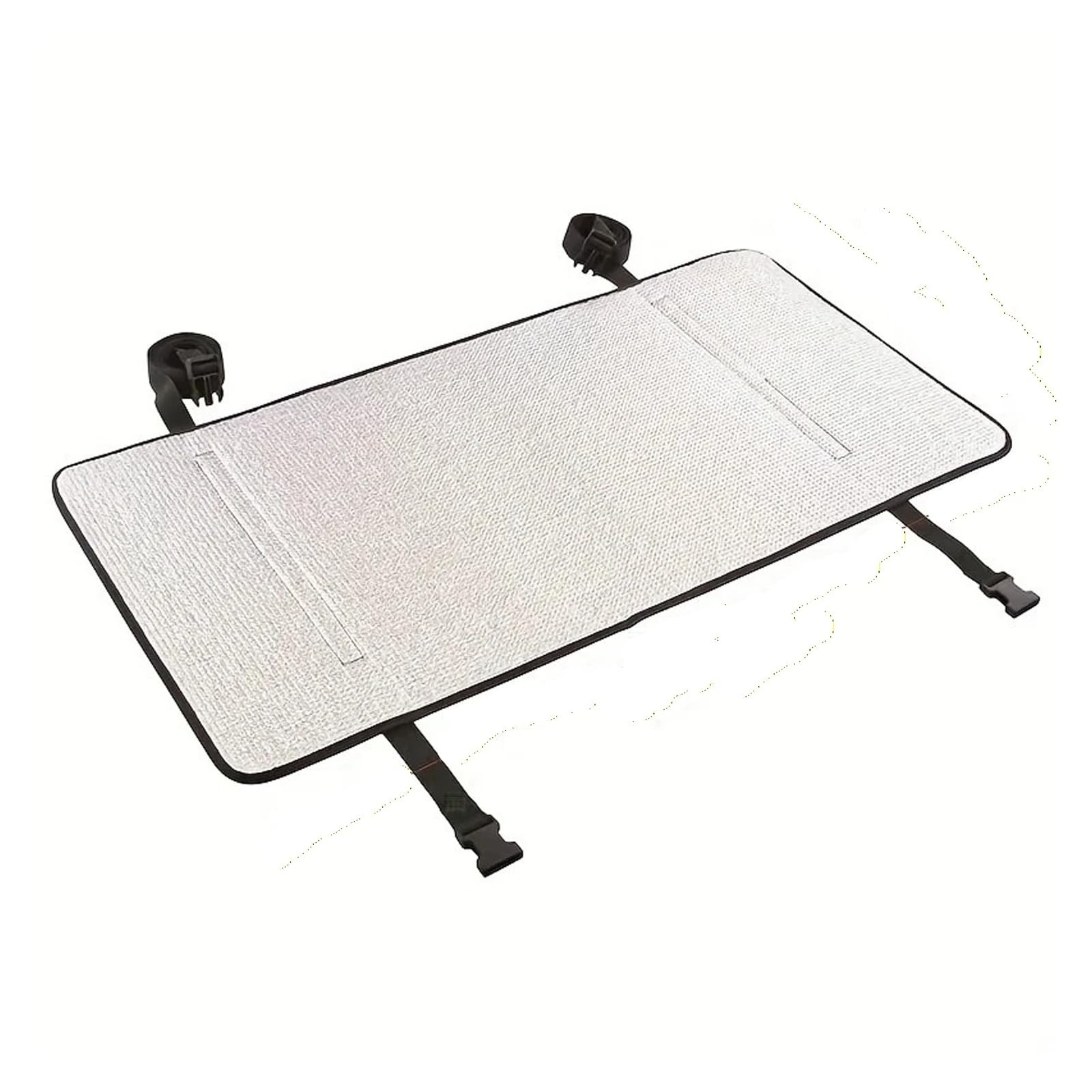 Shiketong 2Pcs Universal Air Conditioner Outdoor Unit Cover Bubble Composite Aluminum Foil Flame Retardant Waterproof Sun Protection Shade Ac Outdoor Unit Cover