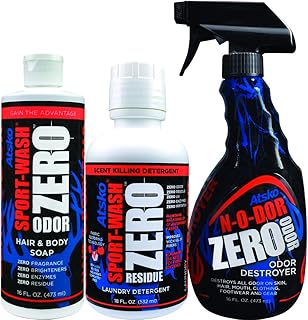 Atsko Zero Scent Control System, Black