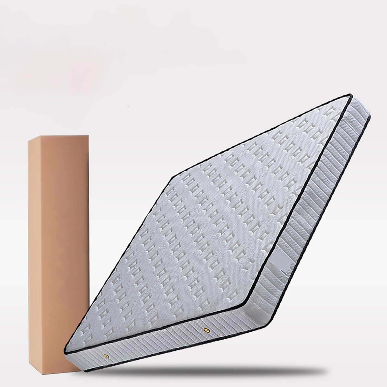 Generic Materac Hybrydowy Materac Kieszonkowy Piankowy Materac Memory Foam Wytrzymały i Przyjazny dla skóry Materac w Pudełku, Materac Komfortowy Średnio Twardy,20cm,120x200cm