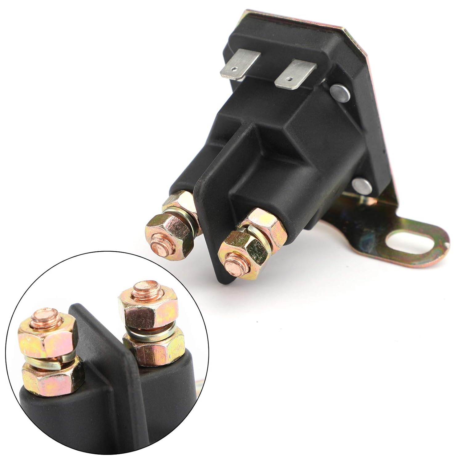Areyourshop 12V Starter Solenoid Relay MTD AM138068 725-04439 862-1211-211-16 4 Terminal